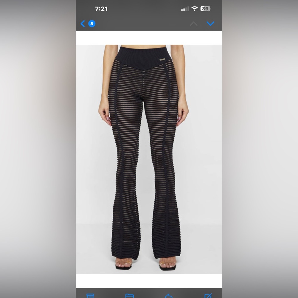 Maniere De Voir Knitted Pants
